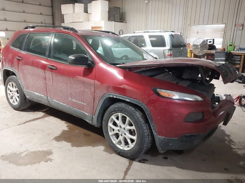 2016 Jeep Cherokee Sport