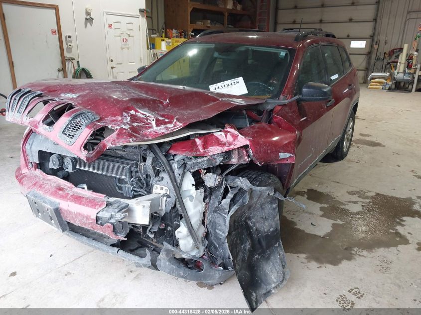 2016 Jeep Cherokee Sport
