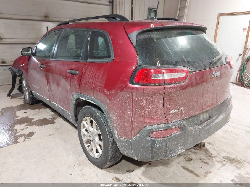 2016 Jeep Cherokee Sport