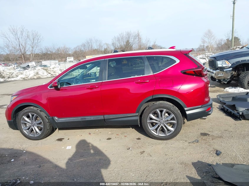 VIN 2HKRW2H92MH658058 2021 HONDA CR-V AWD TOURING