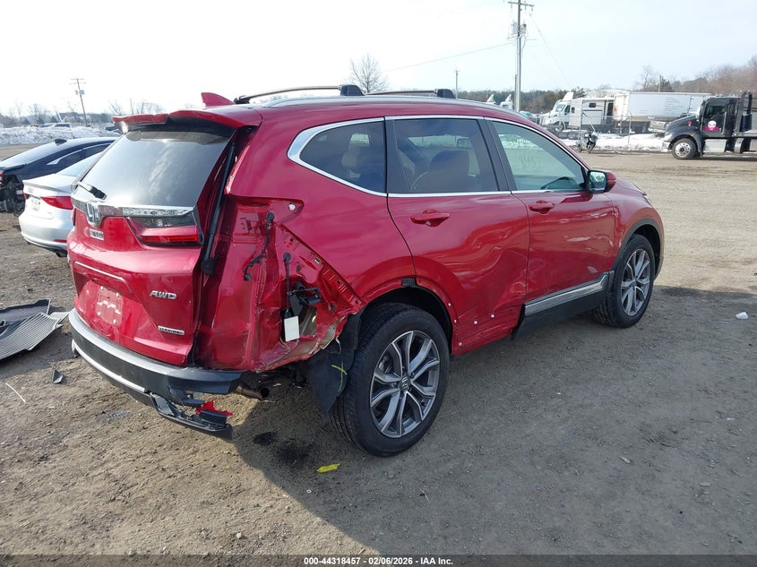 VIN 2HKRW2H92MH658058 2021 HONDA CR-V AWD TOURING