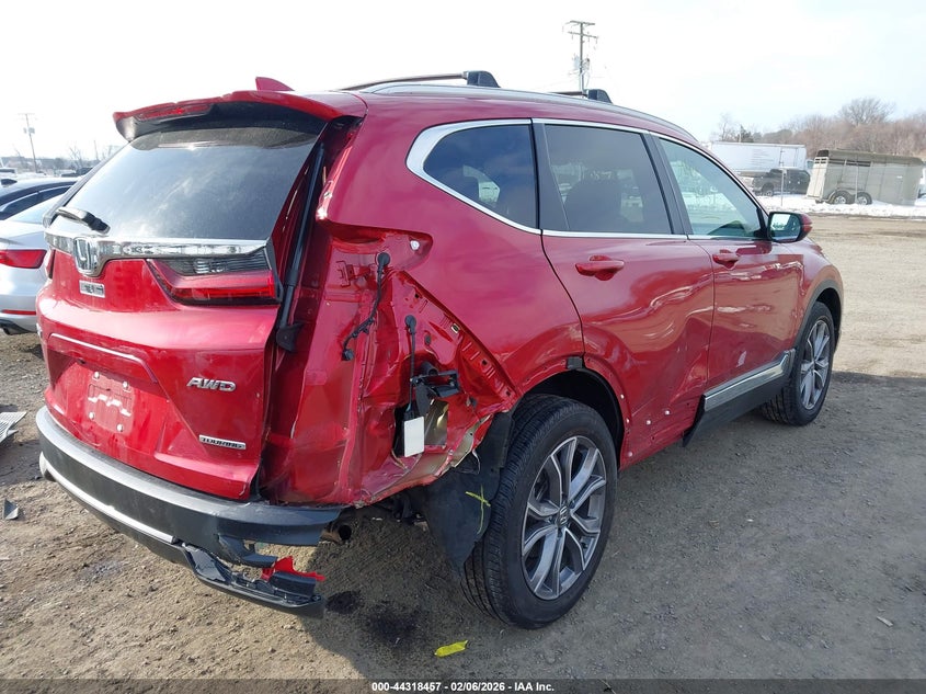VIN 2HKRW2H92MH658058 2021 HONDA CR-V AWD TOURING