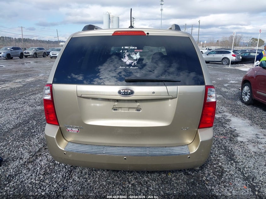 2009 Kia Sedona Lx VIN: KNDMB233596305128 Lot: 44318560