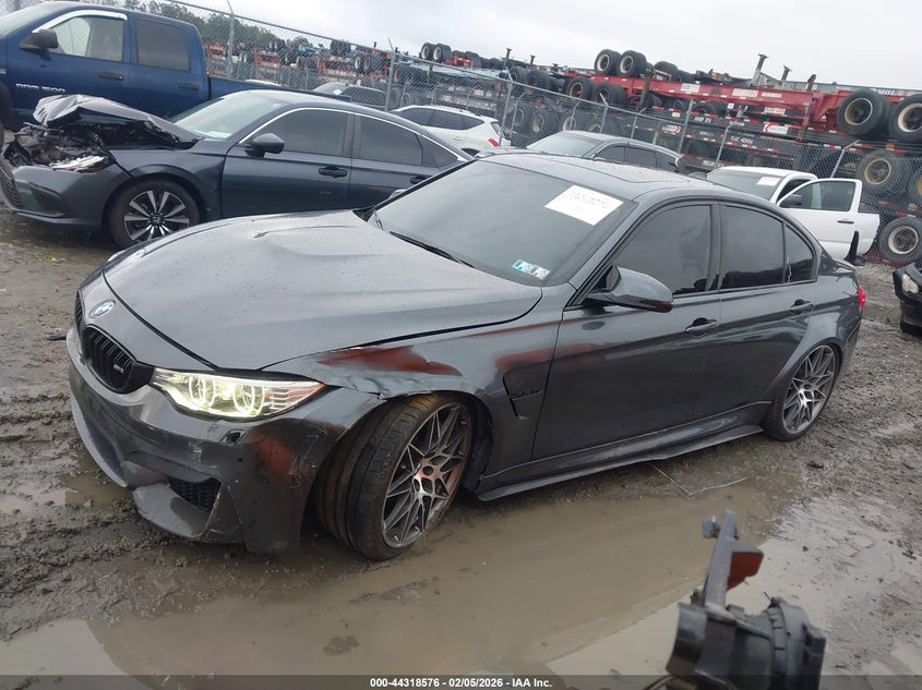 2015 BMW M3 VIN: WBS3C9C53FP805631 Lot: 44318576