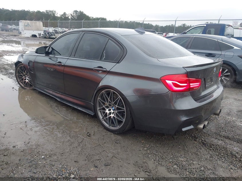 2015 BMW M3 3.0 Grey Lot 111044318576 Vin WBS3C9C53FP805631
