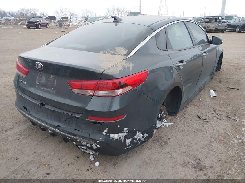 Vin: 5xxgt4l36kg377419, lot: 44815080, kia optima lx 20194