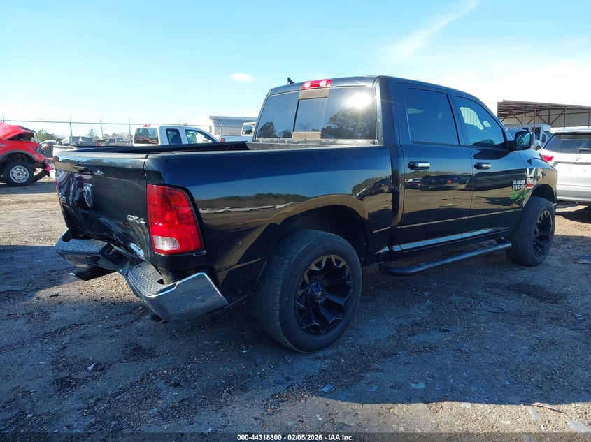 2014 Ram 1500 5.7 Ram Big Horn black Lot 111044318800 Vin 1C6RR7LT1ES193421