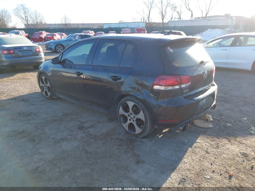 2012 Volkswagen Gti 4-Door