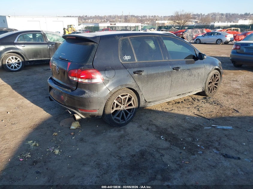 2012 Volkswagen Gti 4-Door
