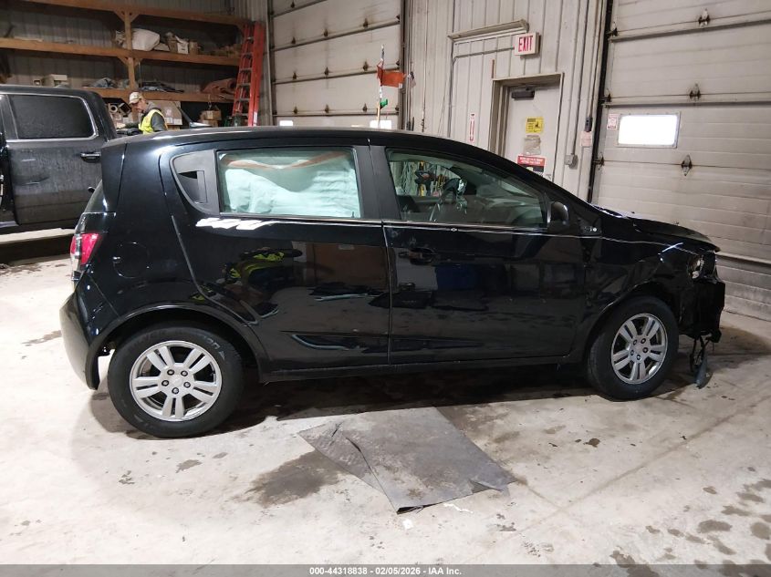 2012 Chevrolet Sonic 2Lt VIN: 1G1JC6SH3C4125436 Lot: 44318838