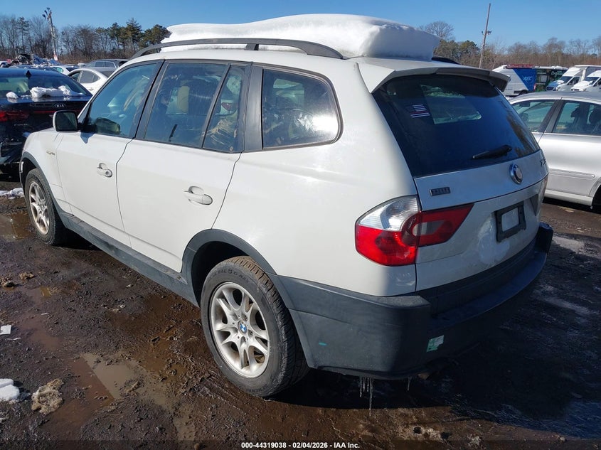 2004 BMW X3 2.5I
