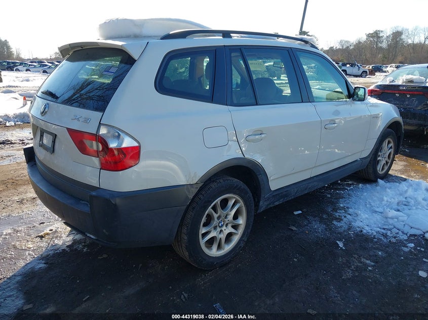 2004 BMW X3 2.5I