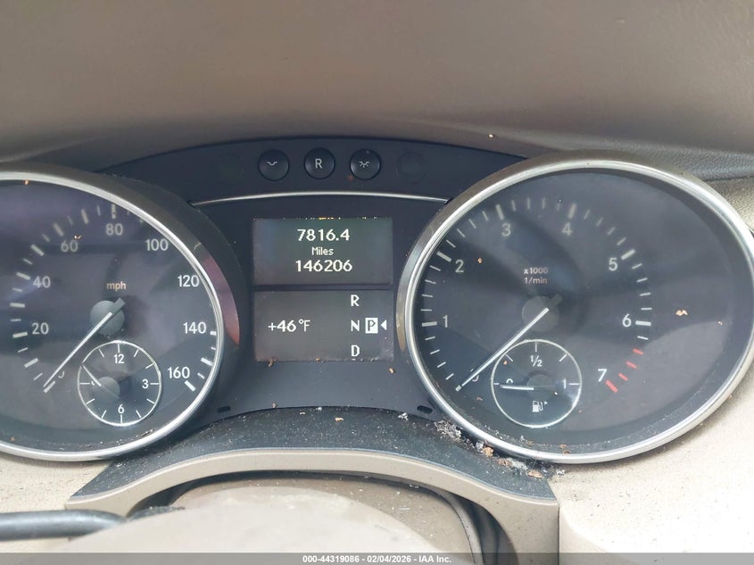 2009 Mercedes-Benz R 350 4Matic VIN: 4JGCB65E29A092505 Lot: 44319086
