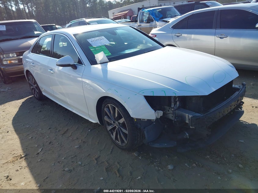 2021 Audi A4 Premium 40 Tfsi Quattro S Tronic