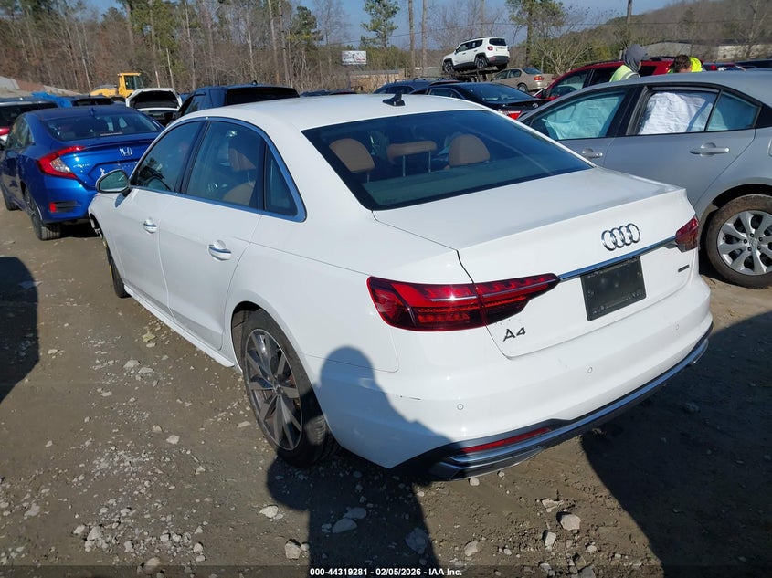 2021 Audi A4 Premium 40 Tfsi Quattro S Tronic