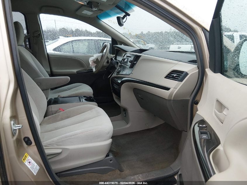 2013 Toyota Sienna Le V6 8 Passenger