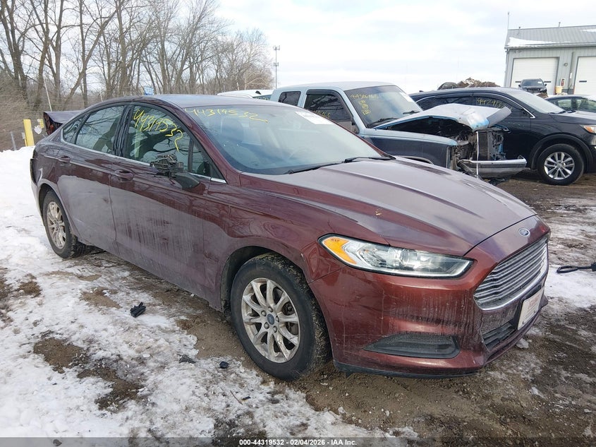 2016 FORD FUSION auction photo 1
