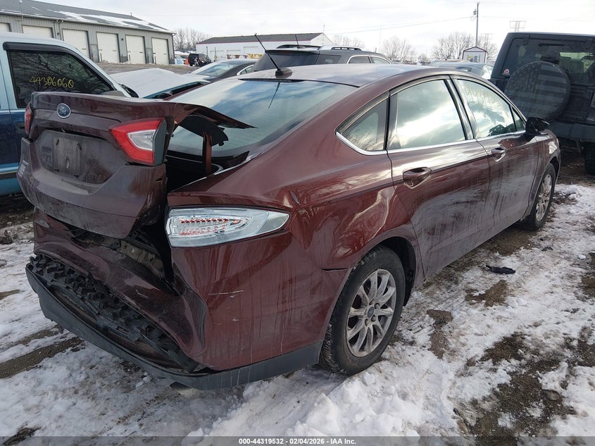 2016 FORD FUSION auction photo 4
