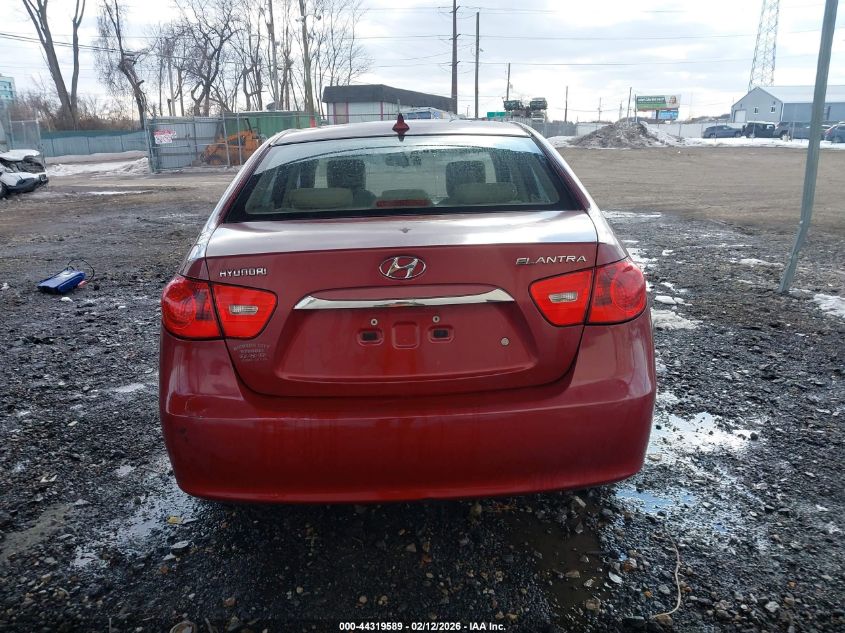 2010 Hyundai Elantra Gls VIN: KMHDU4AD1AU115680 Lot: 44319589