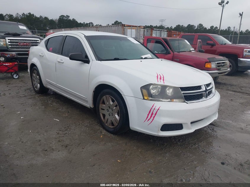 2012 Dodge Avenger Se