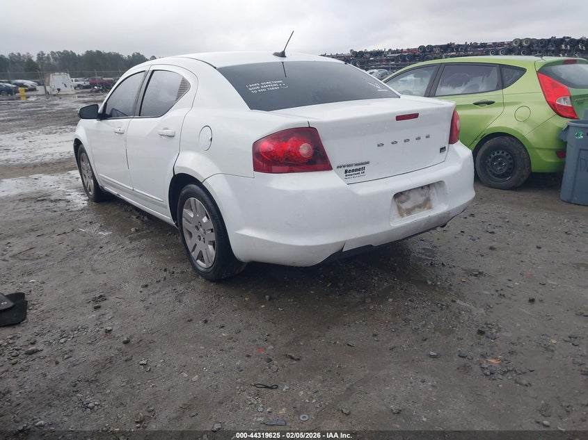 2012 Dodge Avenger Se