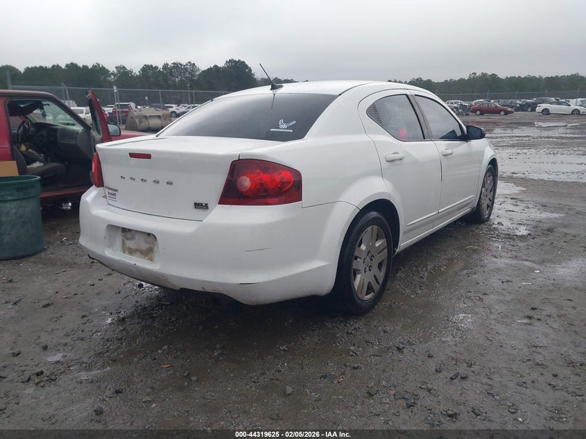 2012 Dodge Avenger Se