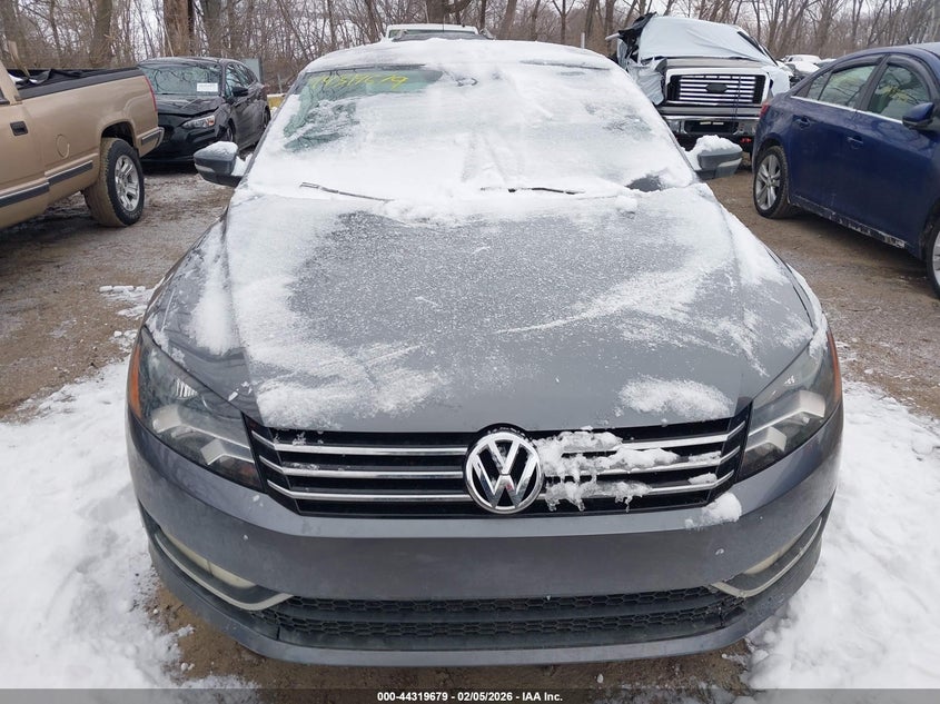 2015 Volkswagen Passat 1.8 1.8T Limited Edition grey Lot 111044319679 Vin 1VWAT7A32FC092228