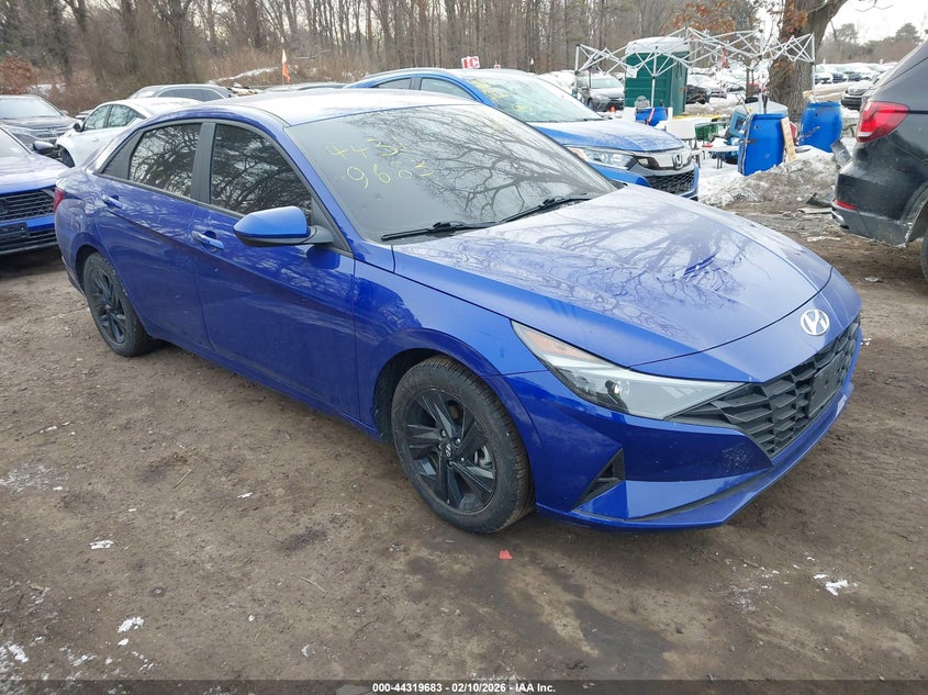 2023 Hyundai Elantra Hybrid Blue