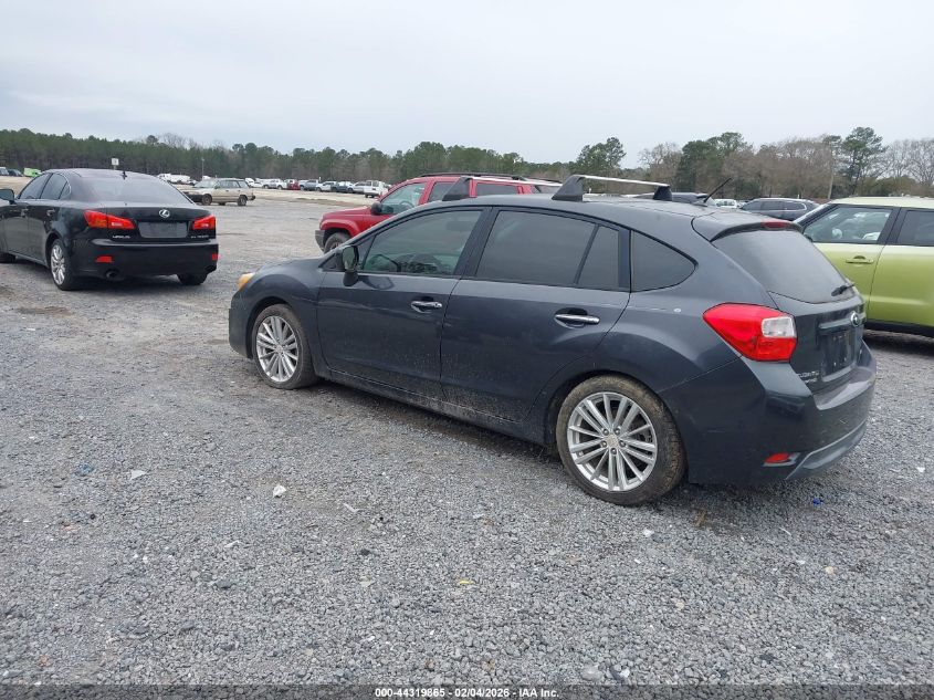 2013 Subaru Impreza 2.0I Limited