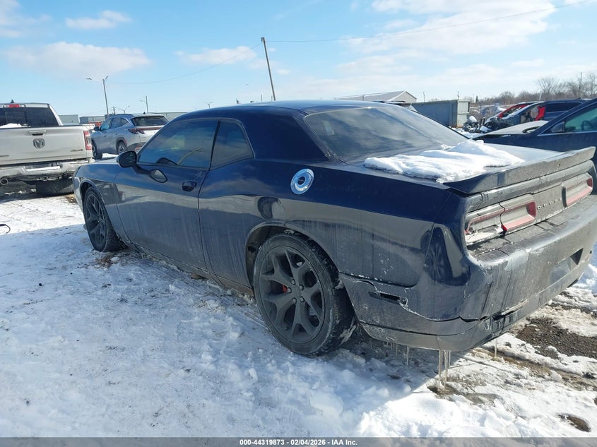 DODGE CHALLENGER 2016 VIN 2C3CDZAG2GH153331