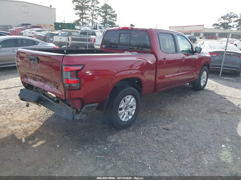 2022 Nissan Frontier Long Bed Sv 4X2