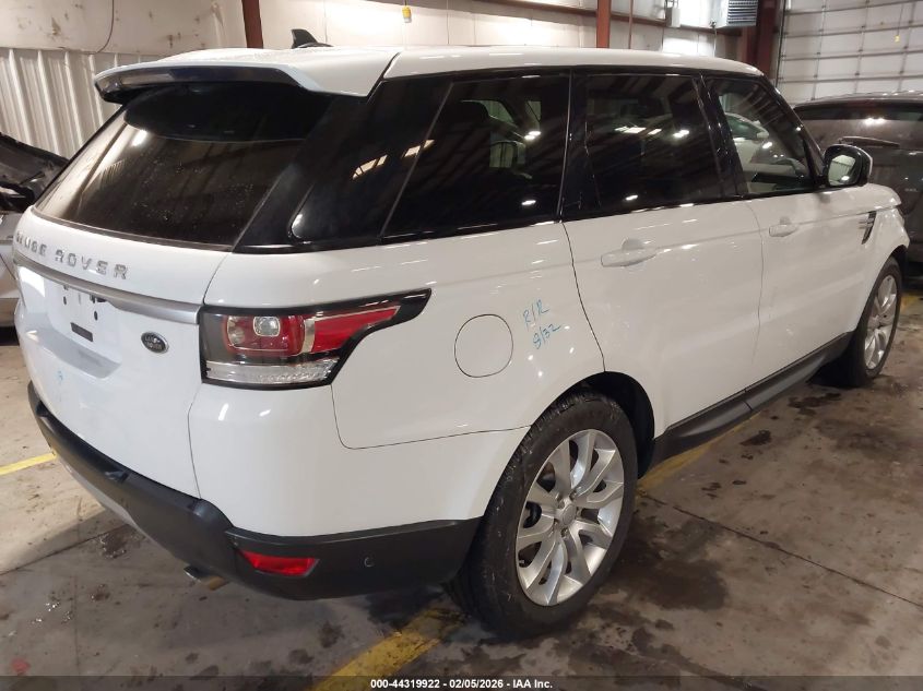 2016 Land Rover Range Rover Sport 3.0L V6 Supercharged Hse