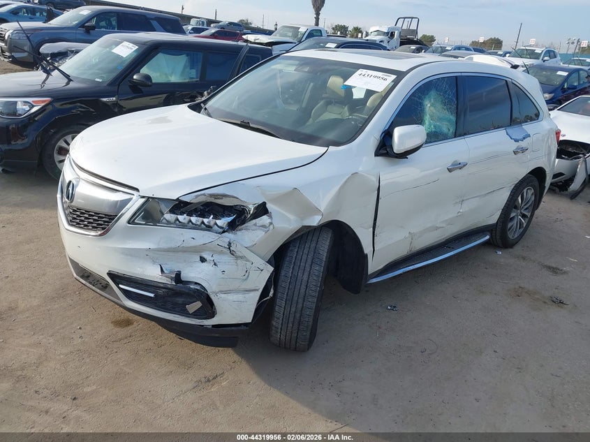 2016 Acura Mdx Technology Acurawatch Plus Packages/Technology Package