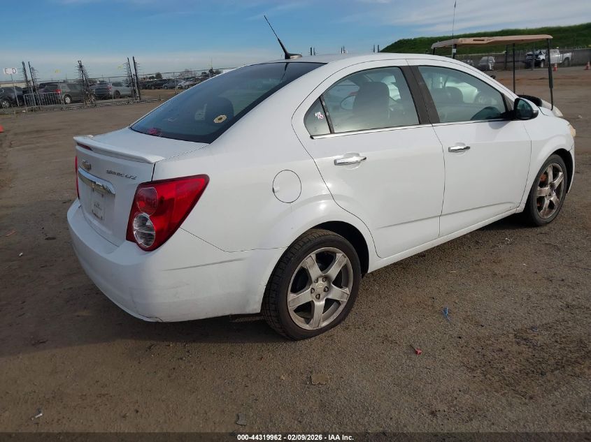 2013 Chevrolet Sonic Ltz Auto