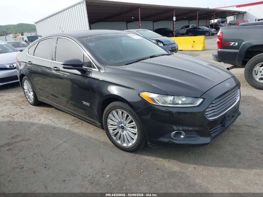 2015 Ford Fusion Energi Se Luxury