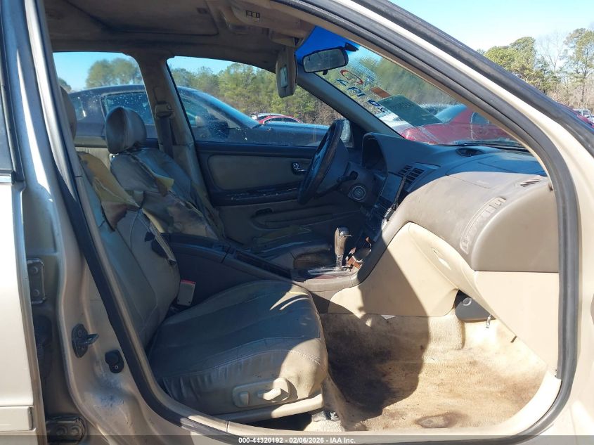 2000 Nissan Maxima Gle/Gxe/Se