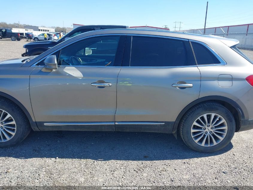 2016 Lincoln Mkx Select VIN: 2LMTJ6KRXGBL69840 Lot: 44320248