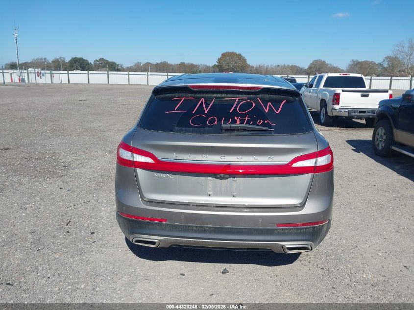 2016 Lincoln Mkx Select VIN: 2LMTJ6KRXGBL69840 Lot: 44320248
