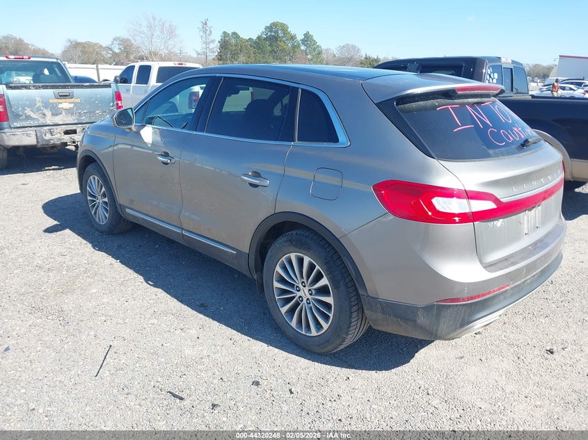 2016 Lincoln Mkx Select