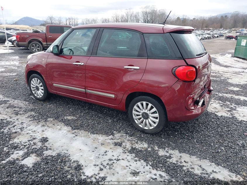 Vin: zfbcfach7fz032258, lot: 44816695, fiat 500l lounge 20153