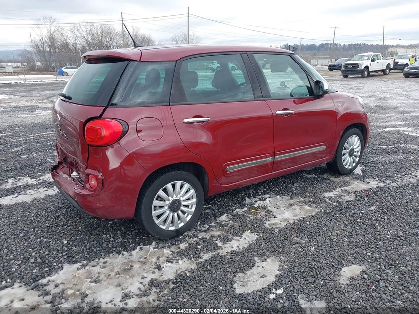Vin: zfbcfach7fz032258, lot: 44816695, fiat 500l lounge 20154