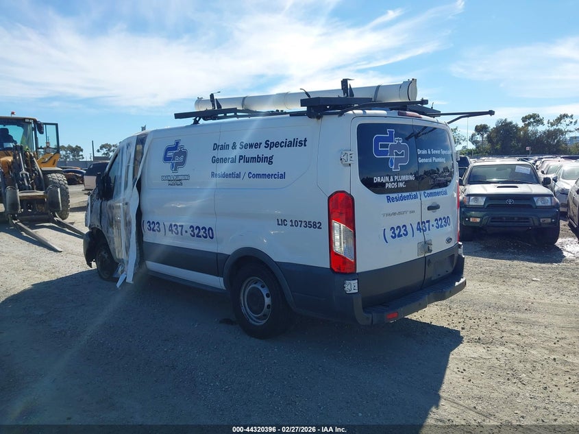 Vin: 1ftye1ym8fkb31370, lot: 44816801, ford transit-150 20153