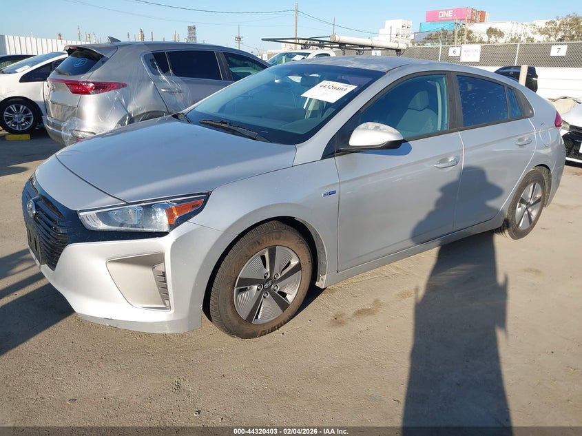 2018 Hyundai Ioniq Hybrid Blue