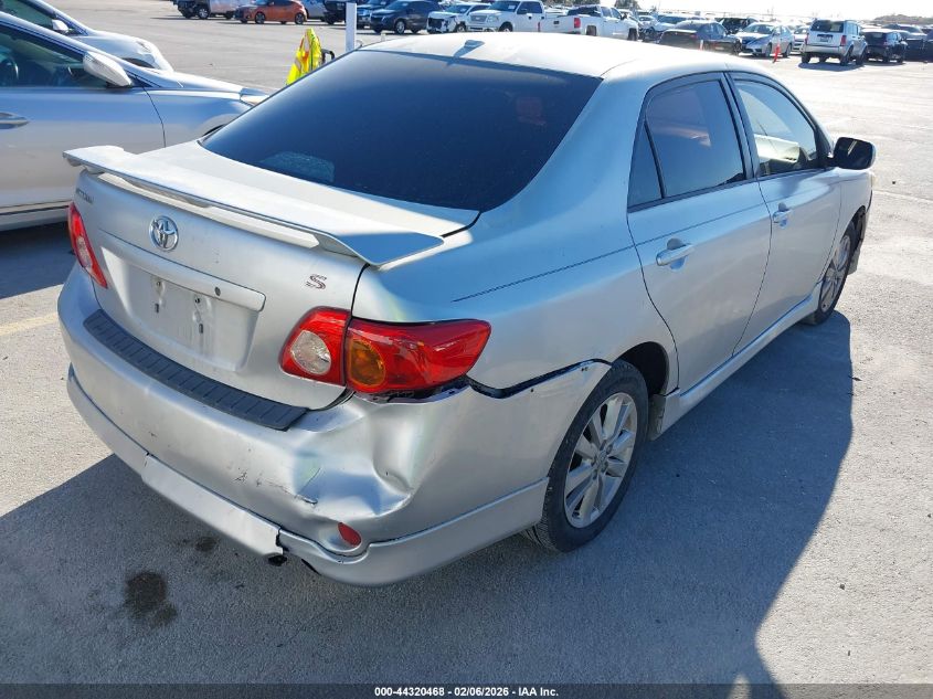 2010 Toyota Corolla S VIN: 1NXBU4EE5AZ229451 Lot: 44320468