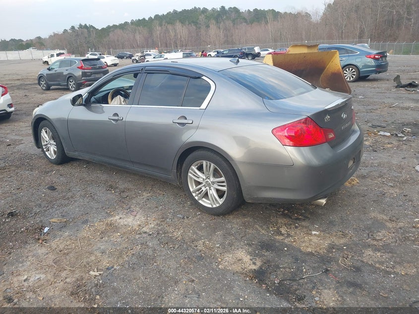 2010 Infiniti G37 Journey