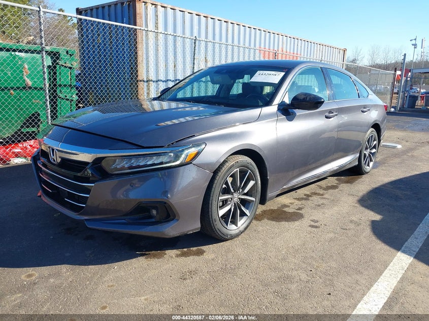 2021 Honda Accord Ex-L 1HGCV1F51MA093748 photo 1