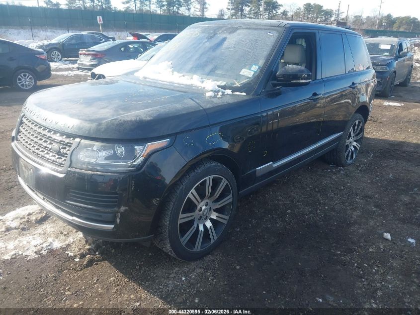 2017 Land Rover Range Rover 3.0L V6 Turbocharged Diesel Td6