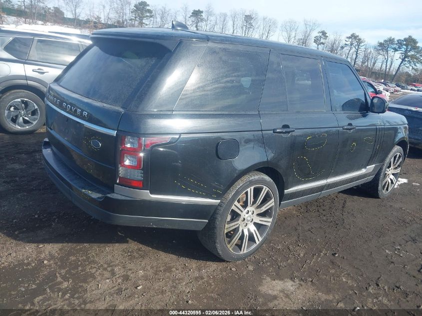 2017 Land Rover Range Rover 3.0L V6 Turbocharged Diesel Td6