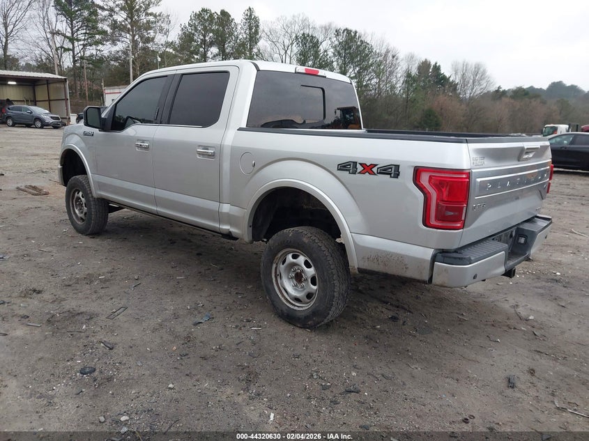 2015 Ford F-150 Platinum