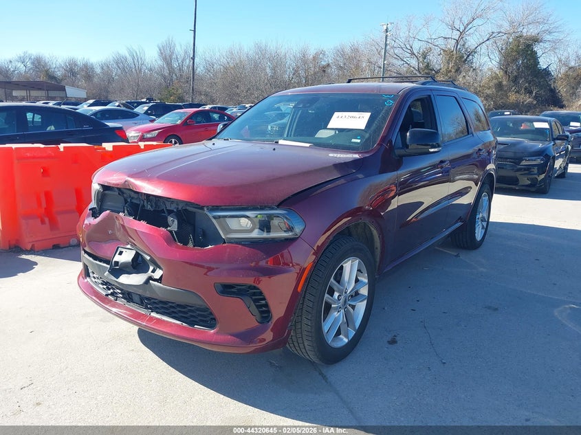 2024 Dodge Durango 3.6 Gt Plus Awd brown Lot 111044320645 Vin 1C4RDJDG9RC212786